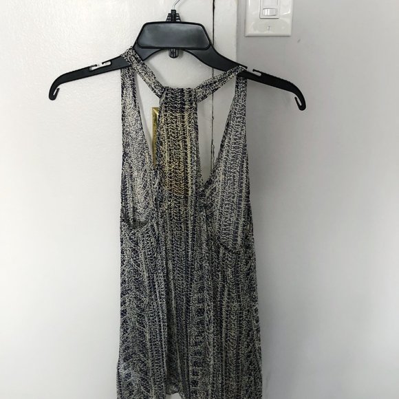 Silk long sleeveless tank - Picture 2 of 3